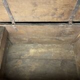 Brutalist chest nineteenth in oak