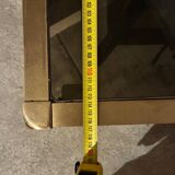 Vintage Italian brass coffee table – Mara – 1970s