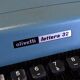 OLIVETTI LETTERA 32 typewriter with case