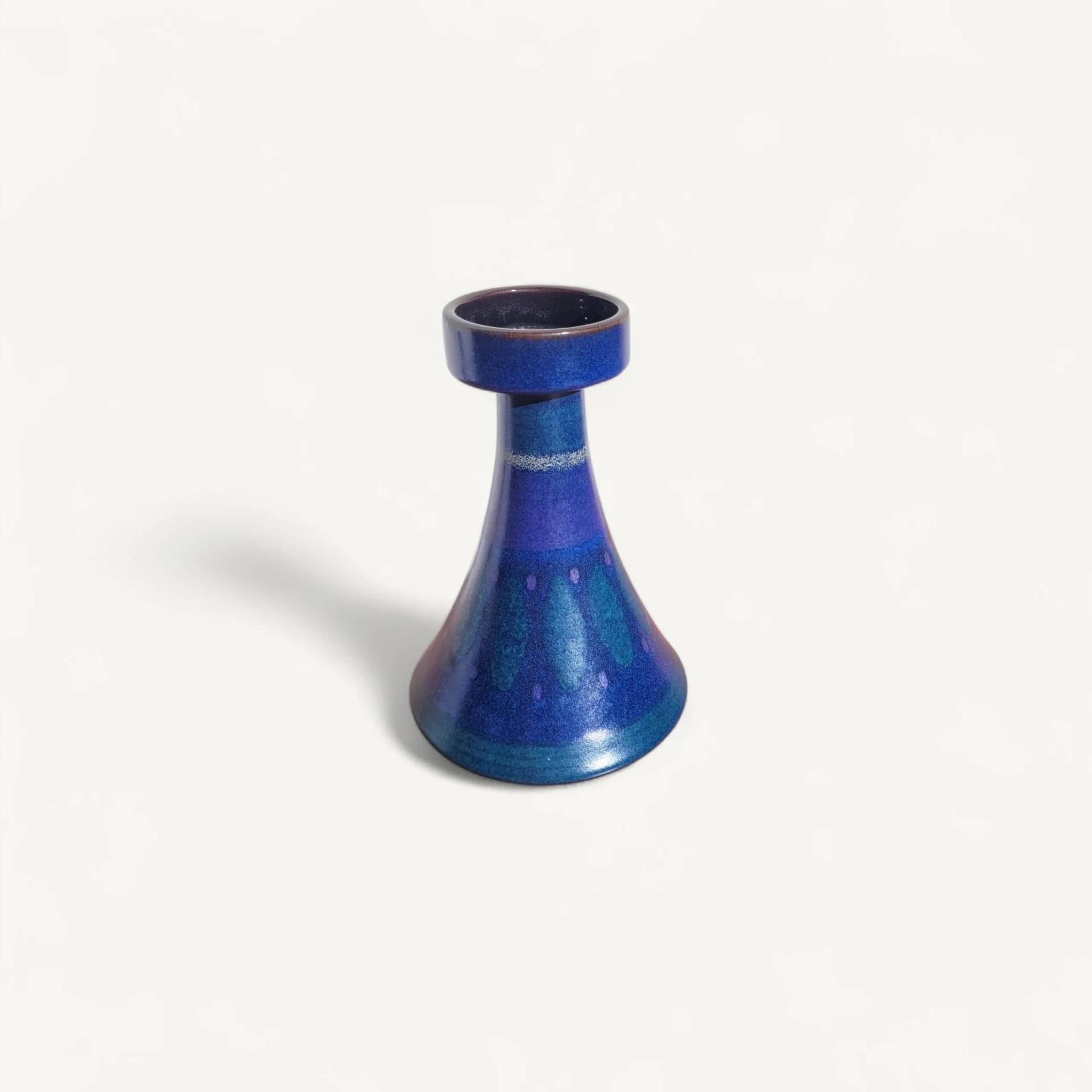 KMK Vintage Ceramic Candlestick or Soliflore