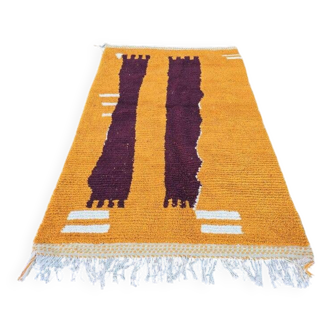 Tapis beni ouraine tissè main traditionnelle taille 150 x 250 cm