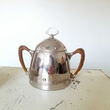 Coffee maker, milk pot and sugar bowl set