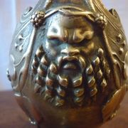 Antique bronze cup