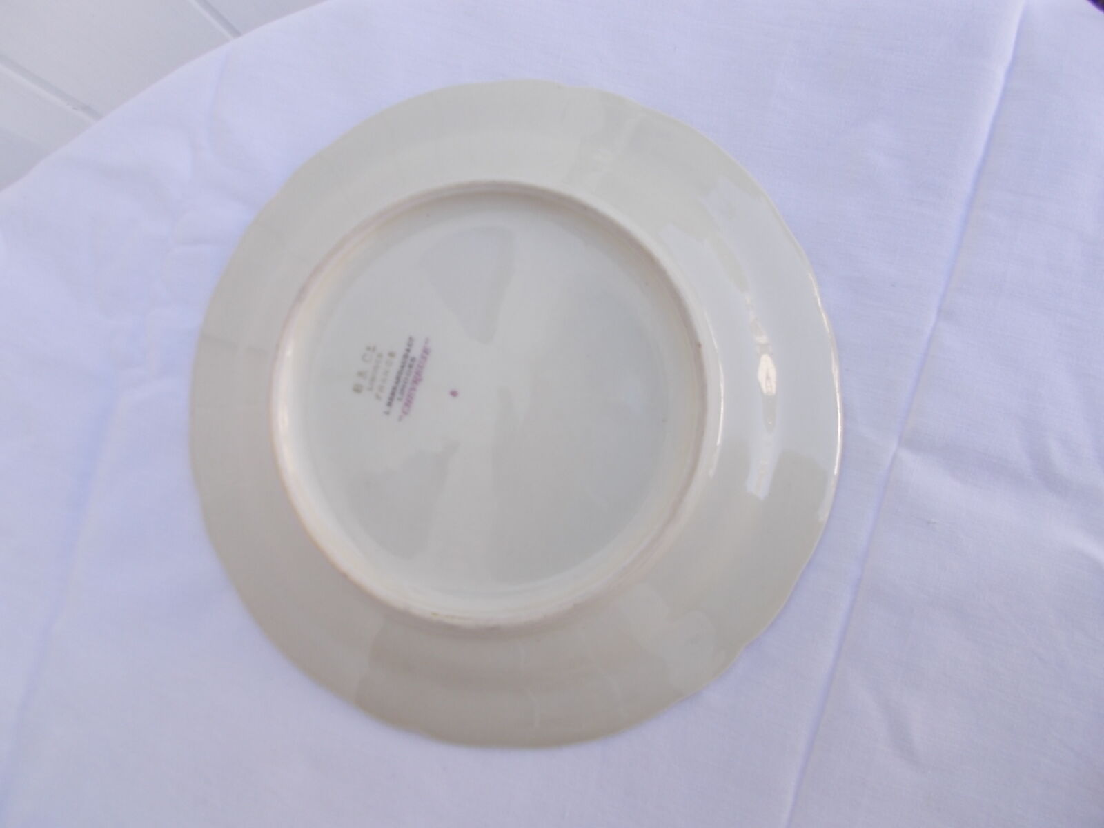 Set of 2 Limoges plates