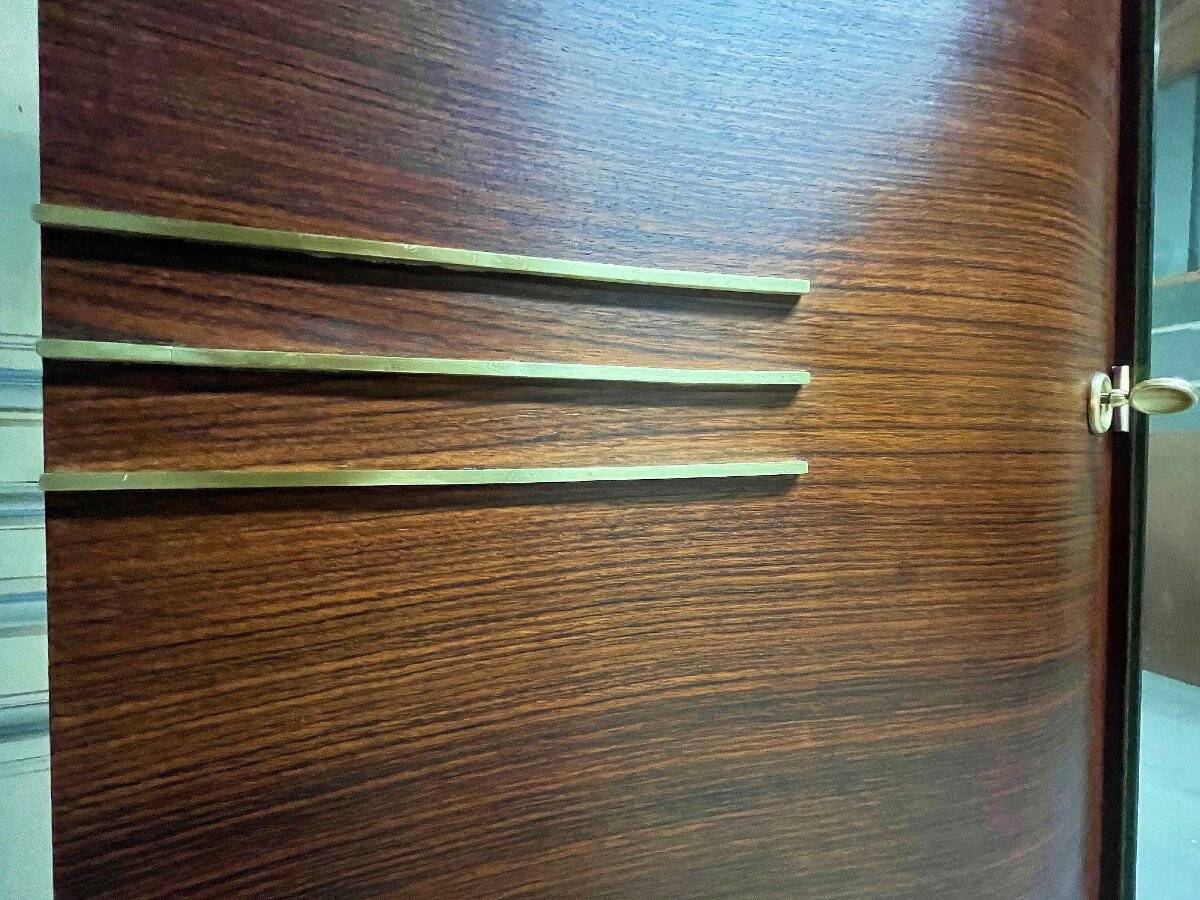 Art Deco wardrobe in rosewood