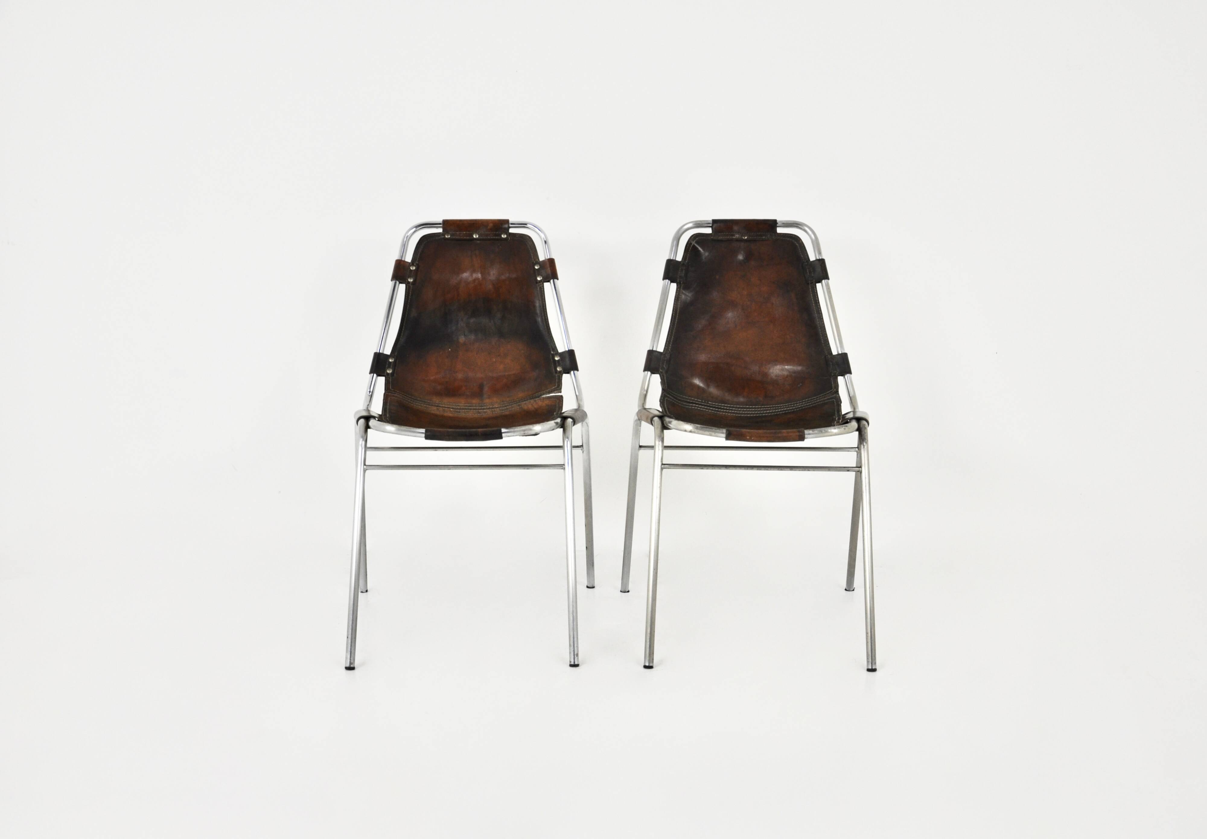 Les Arcs chairs by Dalvera, 1960s, set of 2