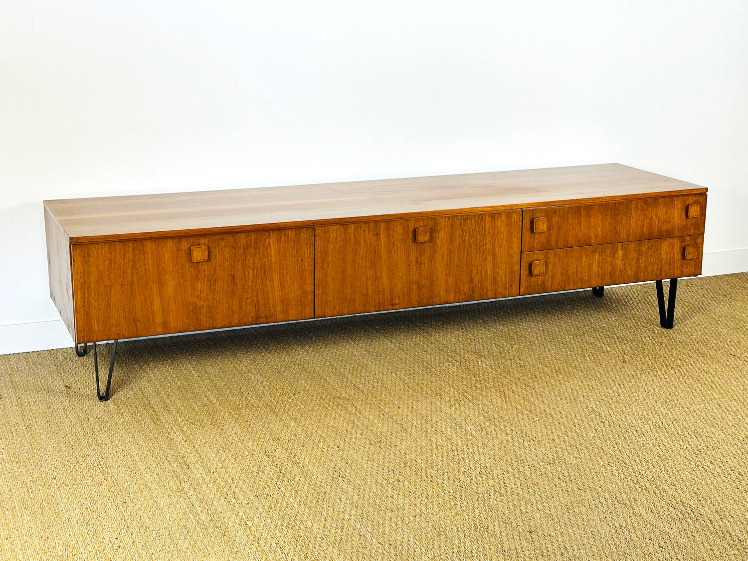 Scandinavian teak sideboard from the 1960s.