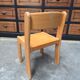 Set of 5 children's chairs from the 1960s.