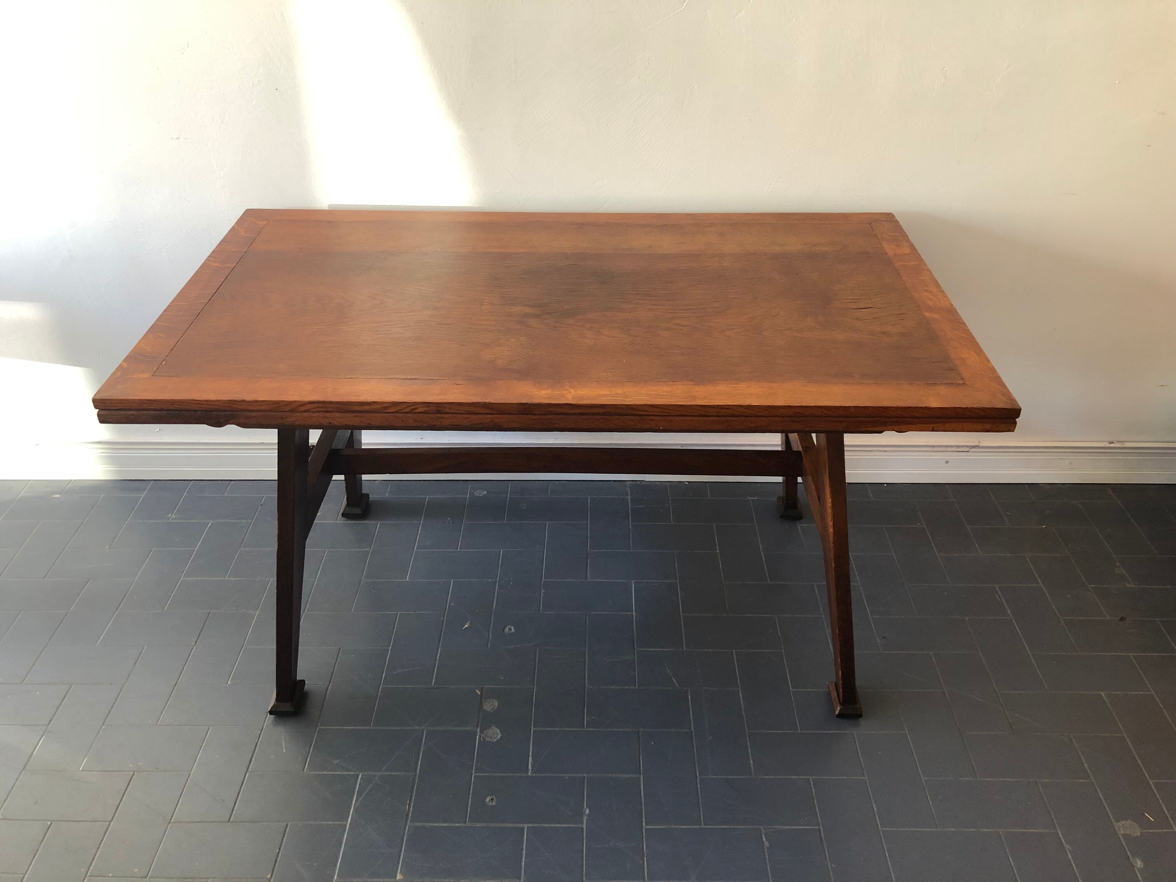 René Gabriel vintage table, 135 cm