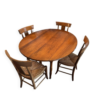 Table 6 pieds ouvrante