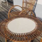 Ensemble de jardin en rotin