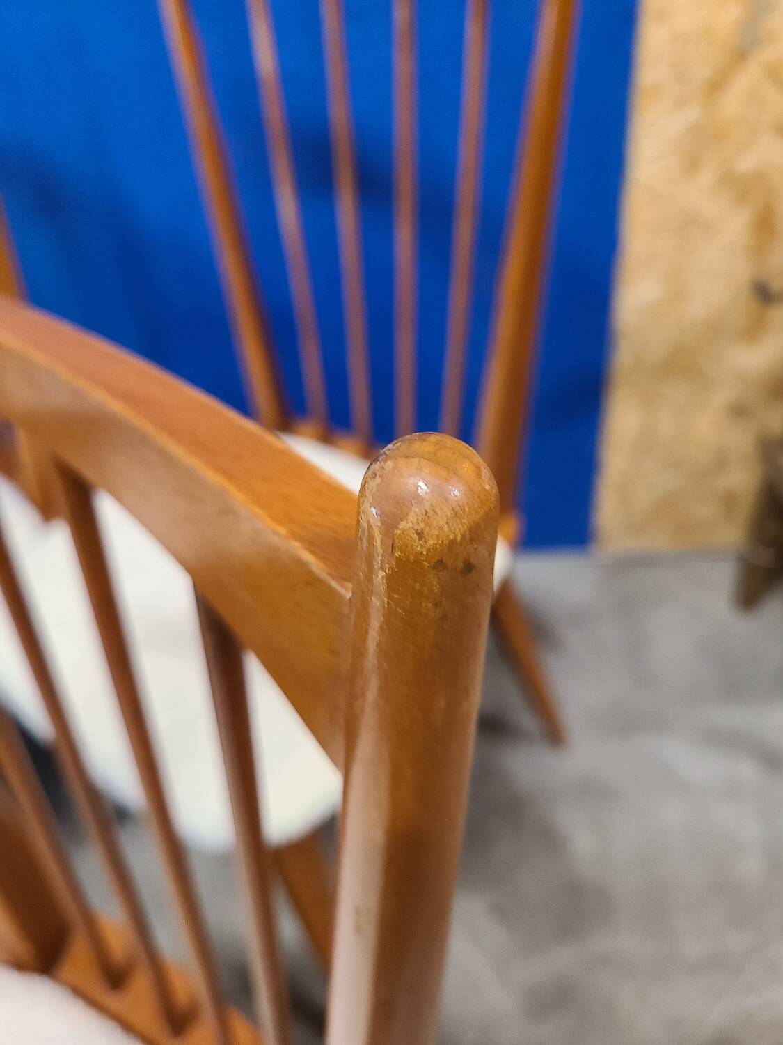Chaises années 60 scandinave rénovées