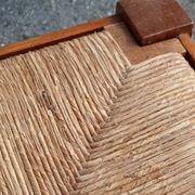Oak straw stool