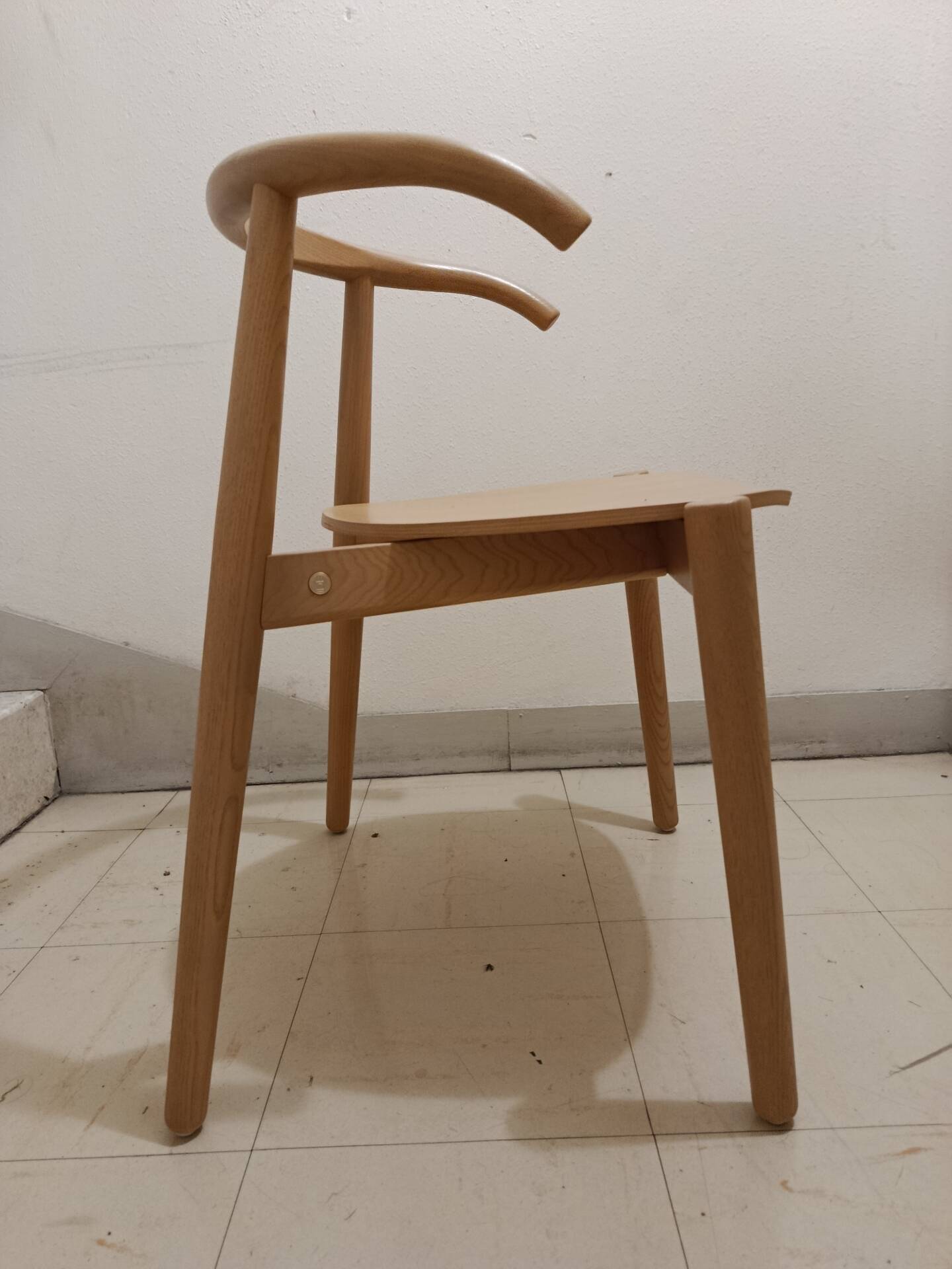 Solid wood design chair