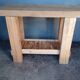 Workbench 120cm old solid wood
