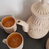 Terracotta tea set