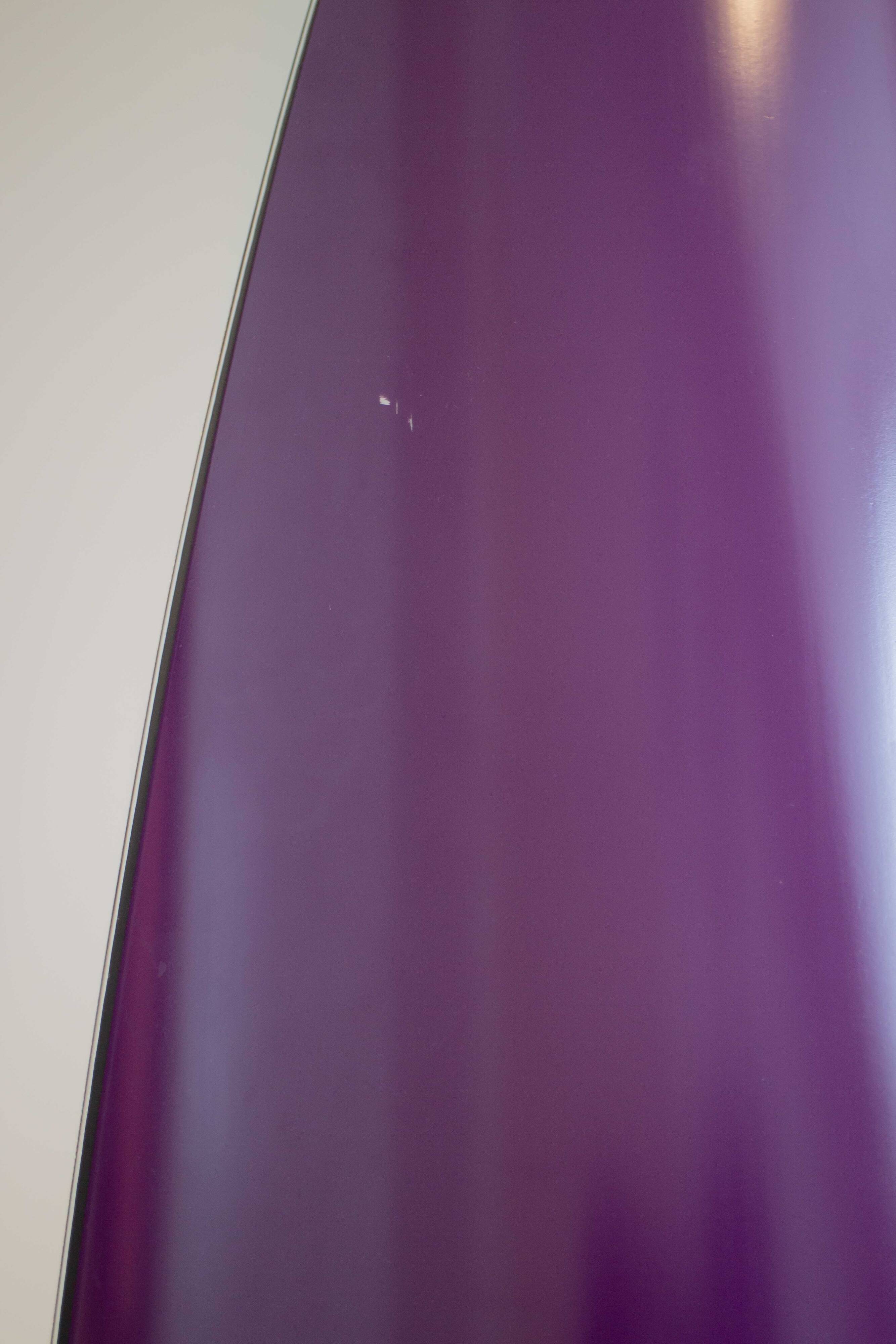 Purple lipstick mirror