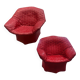 Poltrona Frau - Armchair (2) - Juliet - Wood, Leather
