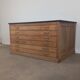 Craft cabinet with drawers for maps or drawings