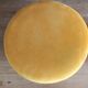 Duo poufs orange velours