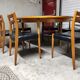 Table ronde scandinave vintage