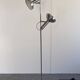 Floor lamp with 2 spots from the 60s/70s