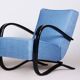 Czech Art Deco Beech Armchair attributed to J. Halabala for Up Zavody, 1930s