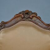 Set of 6 chairs style Louis XV Walnut end XIX