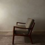 Vintage Senator Two-Seater Sofa by Ole Wanscher for Cado Danish Teak 1960s
