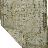 Turkish Anatolian Handmade Vintage Area Rug 210 cm x 134 cm