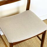 4 Scandinavian teak chairs 1960