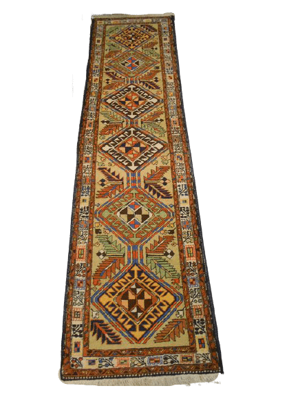 Hezareh tribe persian carpet 2, 92m x 0, 76m