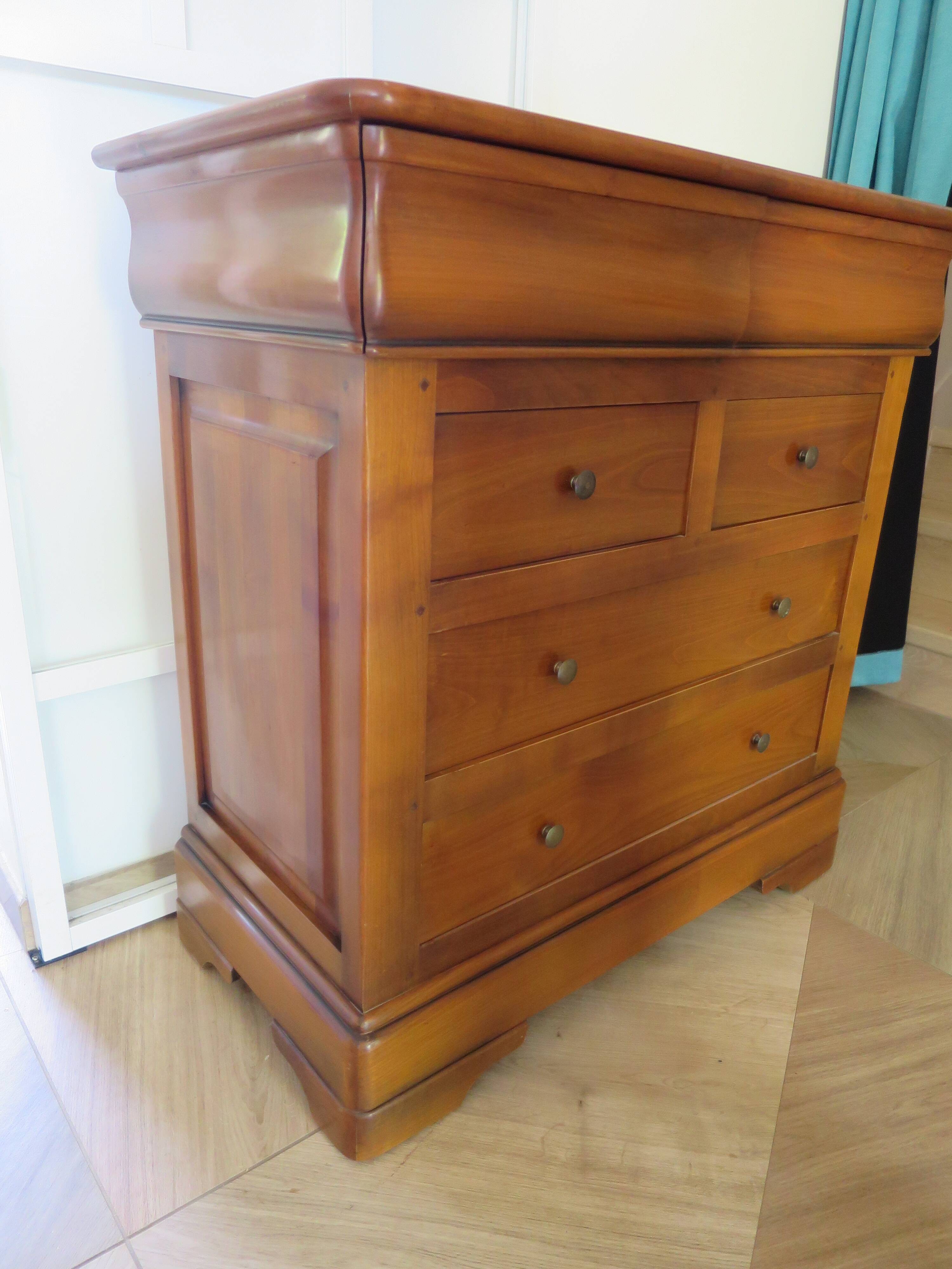 Small entrance cabinet-sideboard-dresser-Louis Philippe-6 drawers