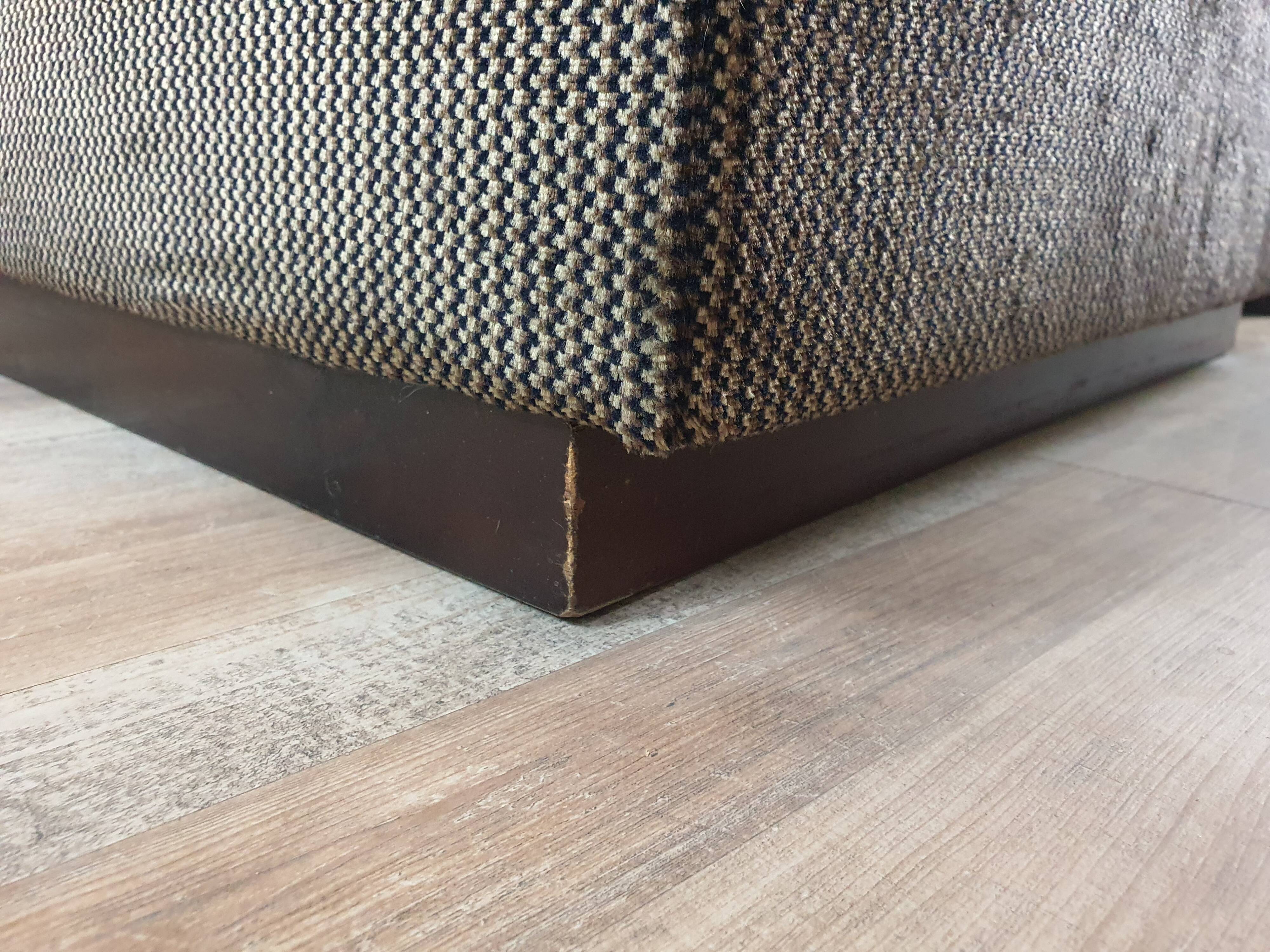 Canapé modulable 5 places en tissu