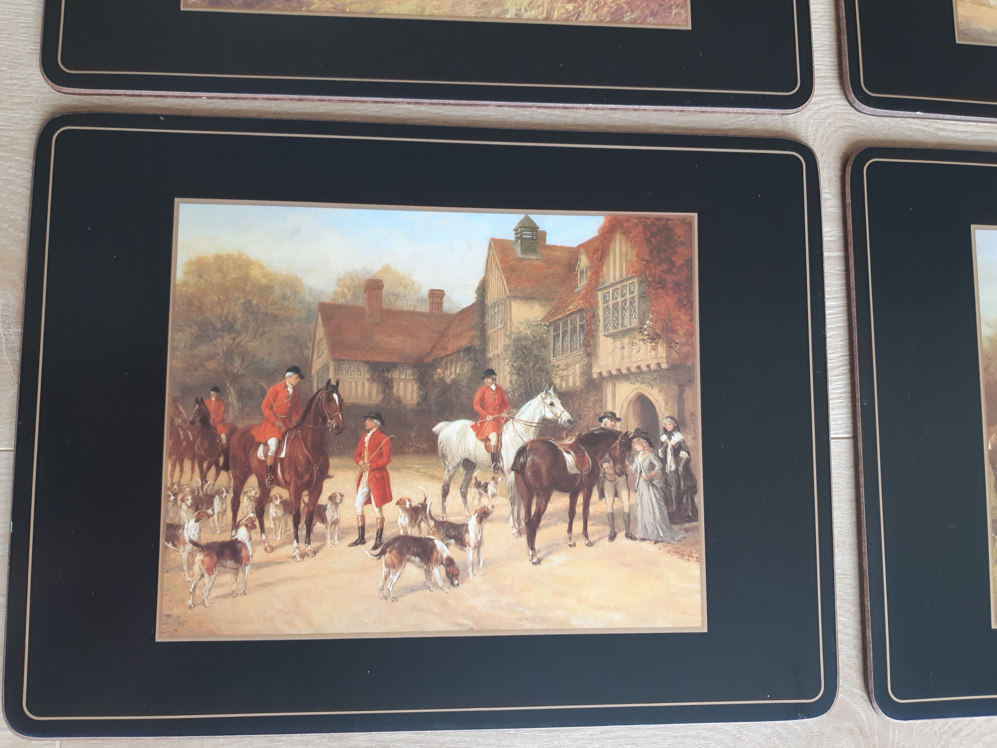 Set of 6 vintage Pimpernel placemats