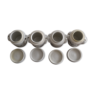 Lot de 4 pots d'épices