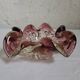 vintage purple glass ashtray