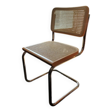 Chaise Cesca b32 Hêtre Clair - Marcel Breuer-Estampillée (12 dispos)