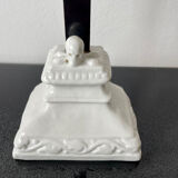 Napoleon 3 crucifix porcelain and wood