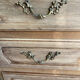 Raw oak chest of drawers in Louis XV style – 3 drawers
