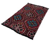 Vintage turkish kilim cushion cover , 129 x 78 cm