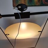 Chandelier design halogen metal Lucien Gau