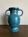 Vase néo classique en terre vernissée 1970