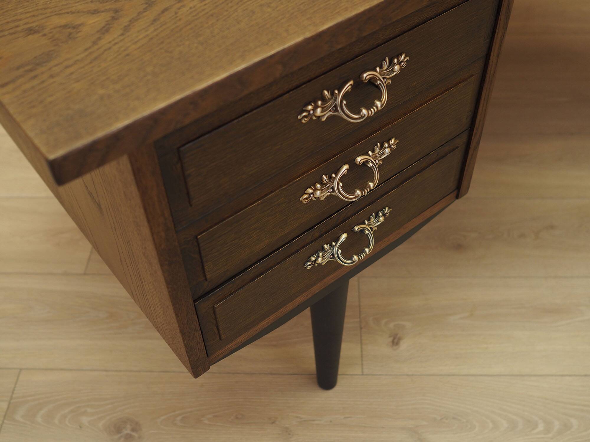 Danish Walnut Desk with Drawers, 1960s