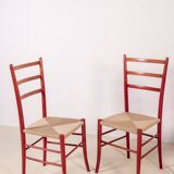 4 chaises de salle à manger Chiavari Spinetto, années 1970, Italie