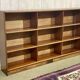 1950s English mahogany bookcase shelf