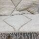 Tapis berbère en laine naturel 180/250cm