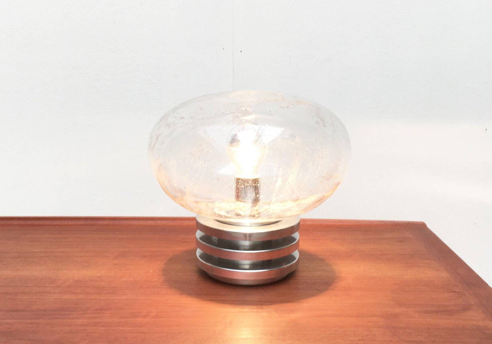 Mid-Century German Bulb Table Lamp from Doria Leuchten, 1970s