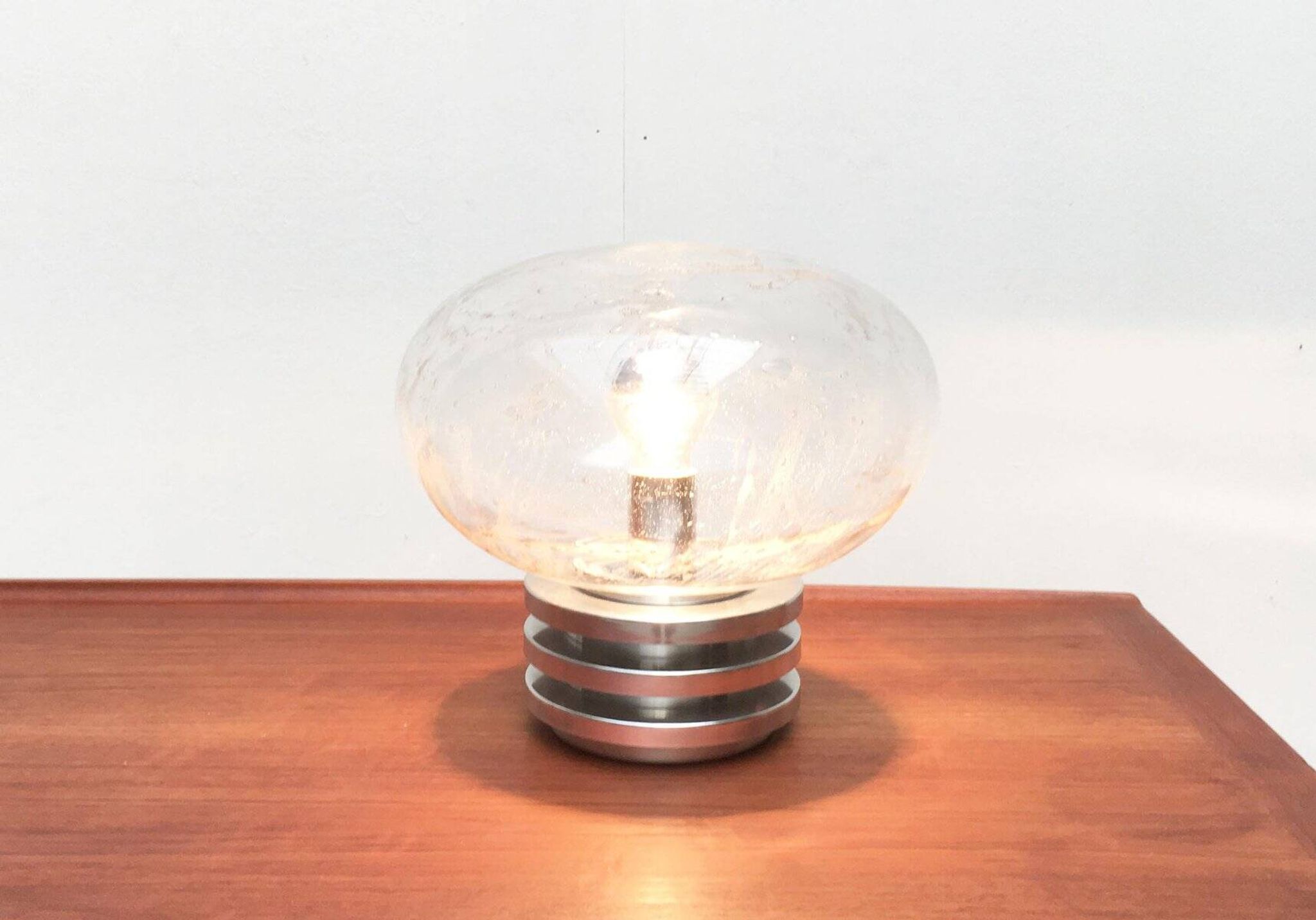 Mid-Century German Bulb Table Lamp from Doria Leuchten, 1970s