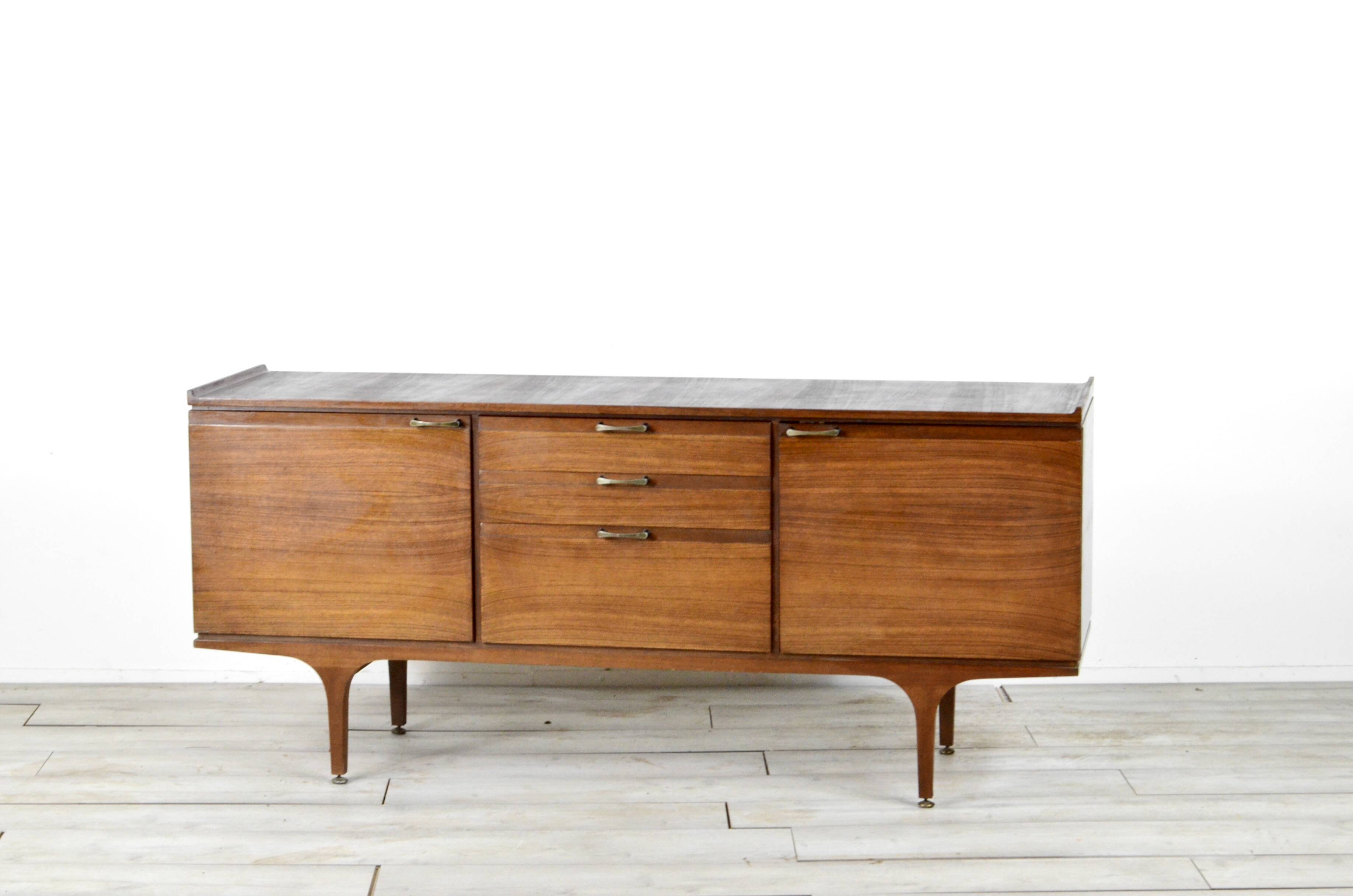 Midcentury 'Meredew' Teak Sideboard / Dresser. Stylish Vintage Modern / Retro / Danish Style / Scand